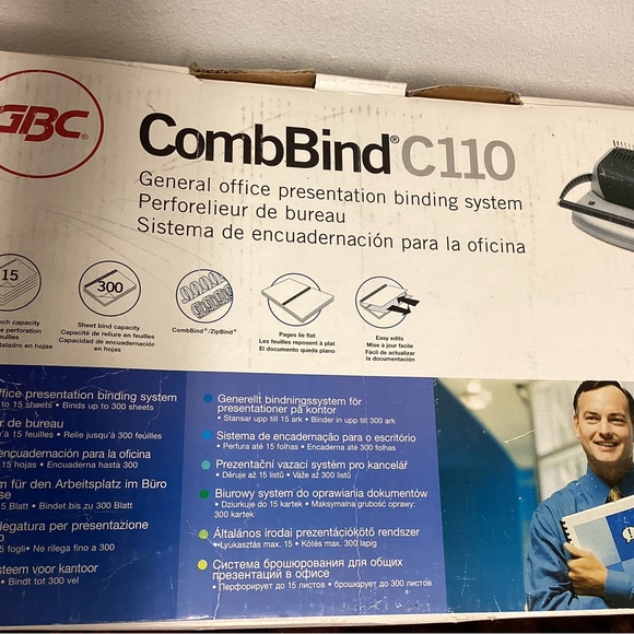 New! GBC General office presentation binding system - Picture 4 of 5